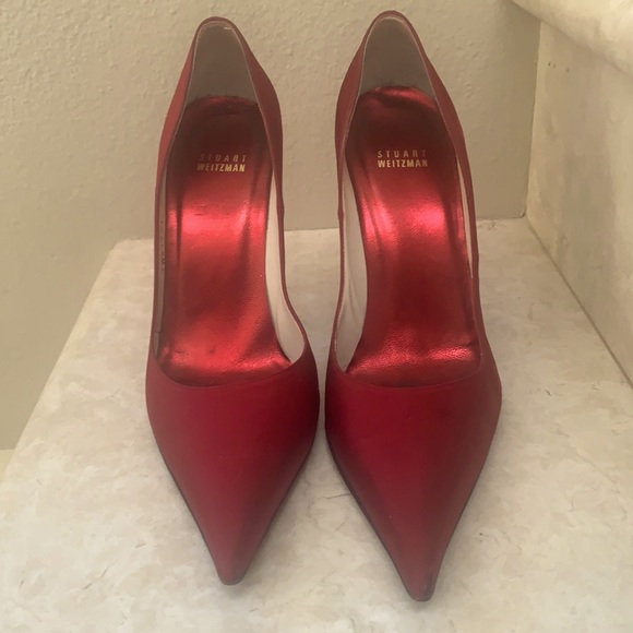 Stuart Weitzman Shoes - Start Weitzman GiveMeFever Satin pumps.Size 9.5